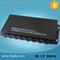 2 Ethernet 8 fiber port media converter